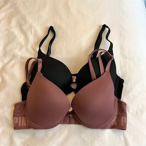 Victoria’s Secret PINK Wear Everywhere Push Up Bras